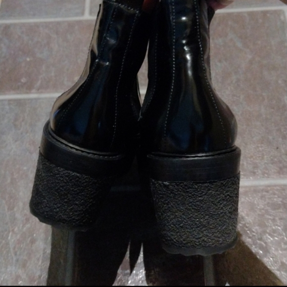 Pierre Hardy black Jodhpur platform Ankle boots size 38 - Picture 9 of 12